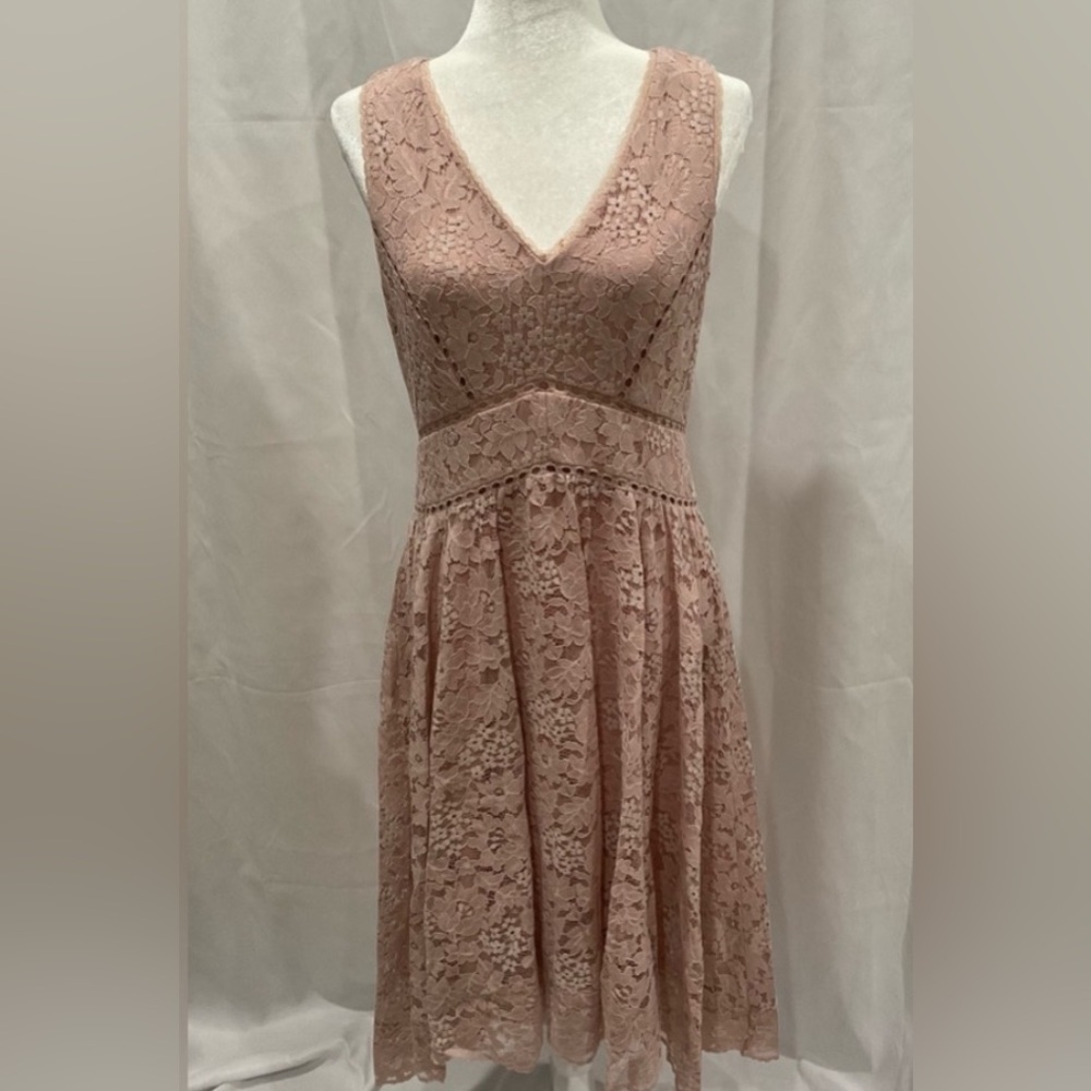 NWOT BHLDN Perri Lace V-Neck Dress